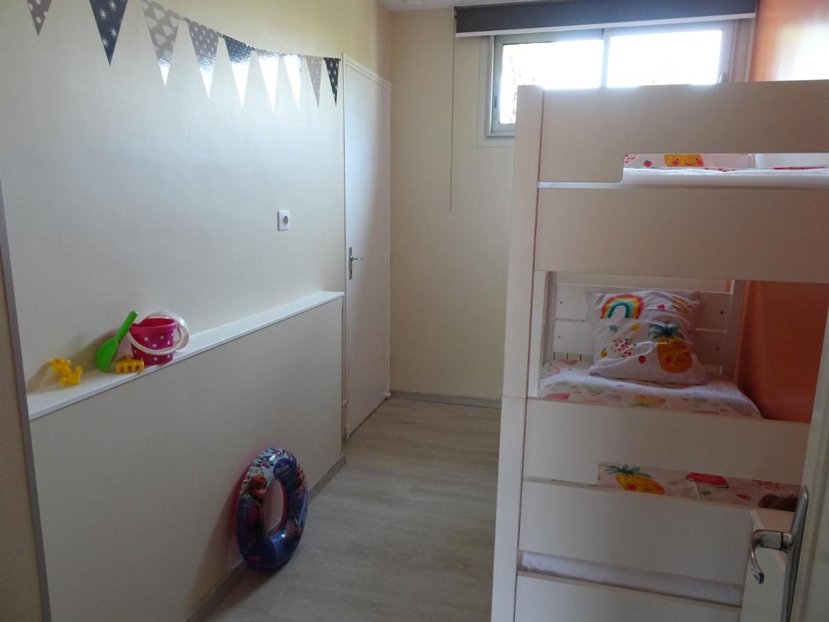 T3 150 M De La Plage, Climatisation, Piscine Et Parking Privatif - Ле-Лаванду Экстерьер фото